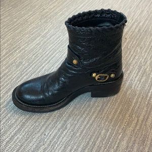 Black Balenciaga Boots